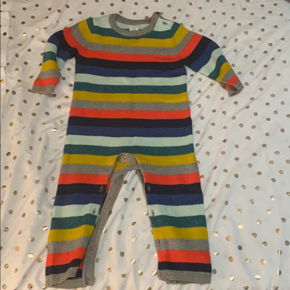 Striped one piece